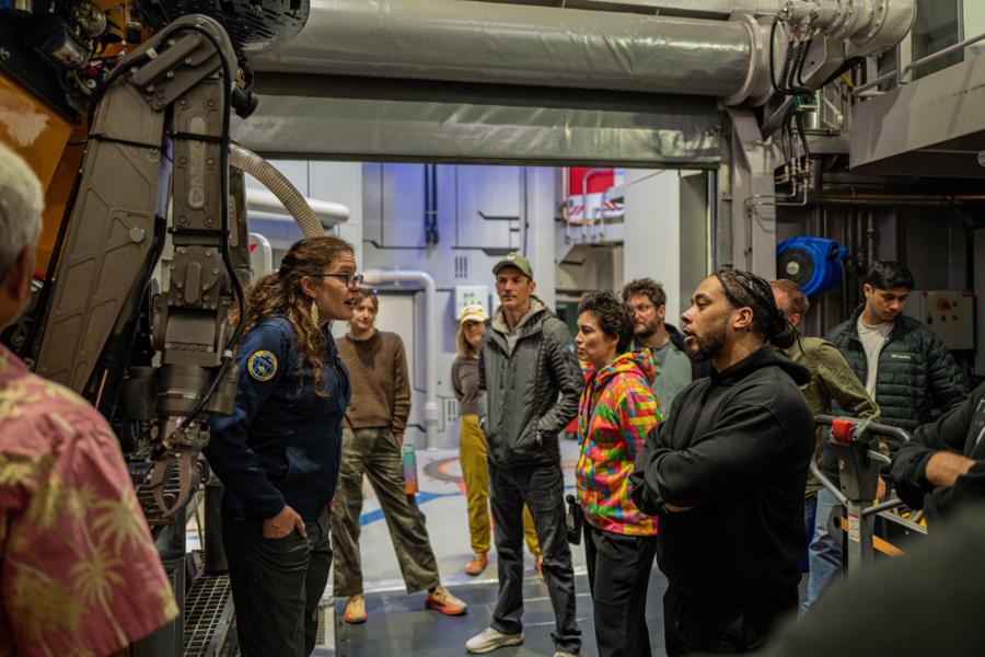 Teaching on the OceanXplorer